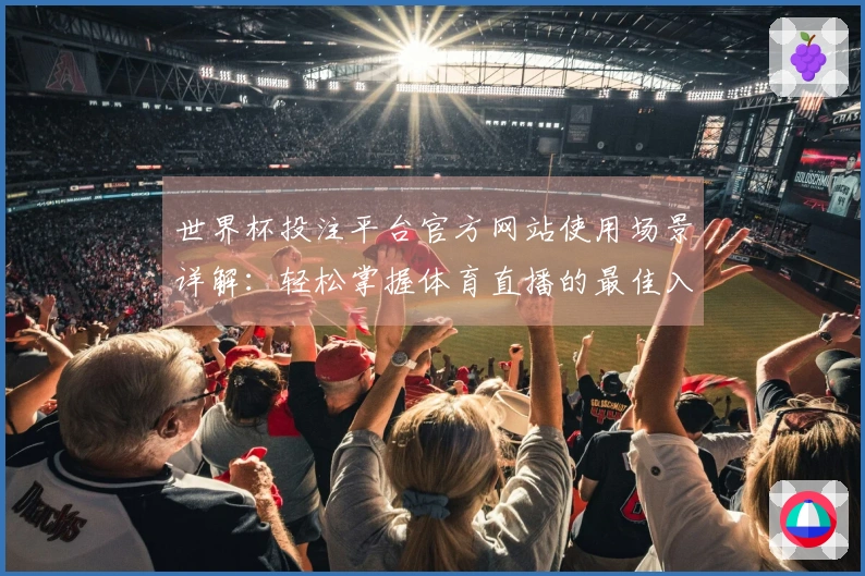 世界杯投注平台官方网站使用场景详解：轻松掌握体育直播的最佳入口与功能