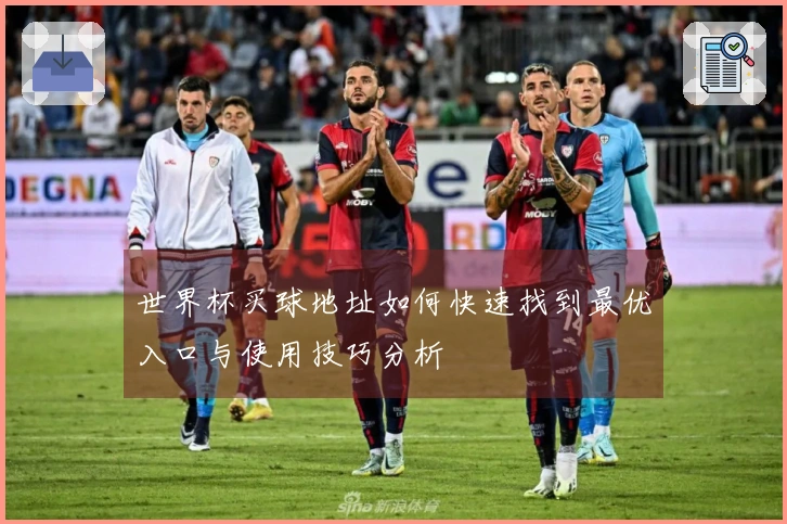 世界杯买球地址如何快速找到最优入口与使用技巧分析