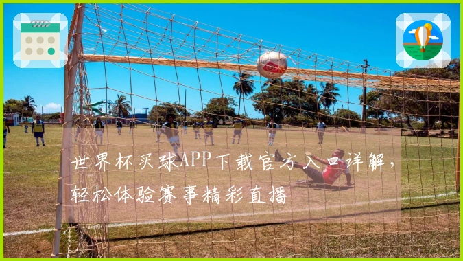 世界杯买球APP下载官方入口详解，轻松体验赛事精彩直播